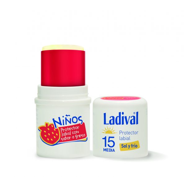 Ladival Stick Lavial Niños sabor a fresa